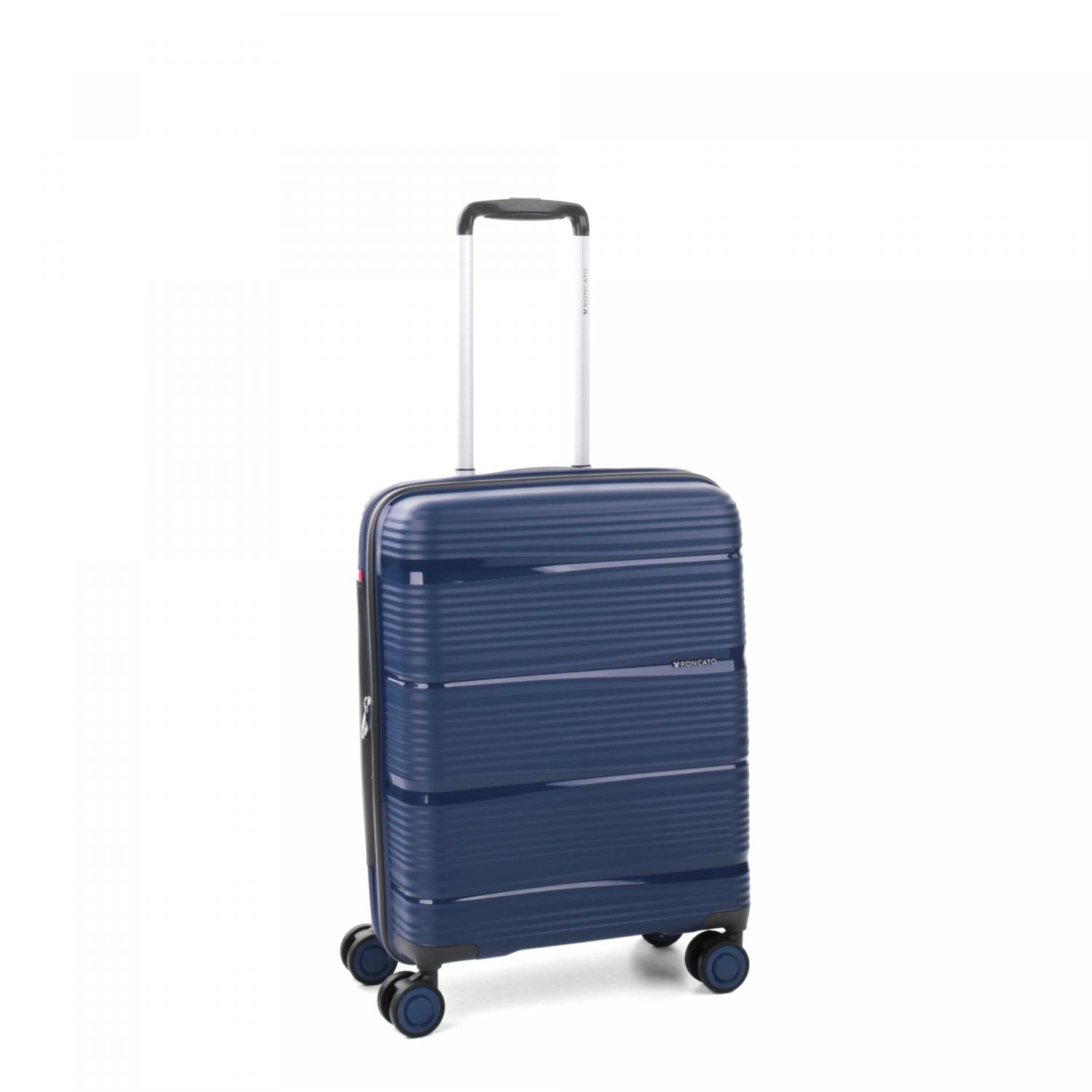 Roncato R-lite Trolley Bagaglio A Mano 55x40x20/23 Cm Espandibile - Blu Notte