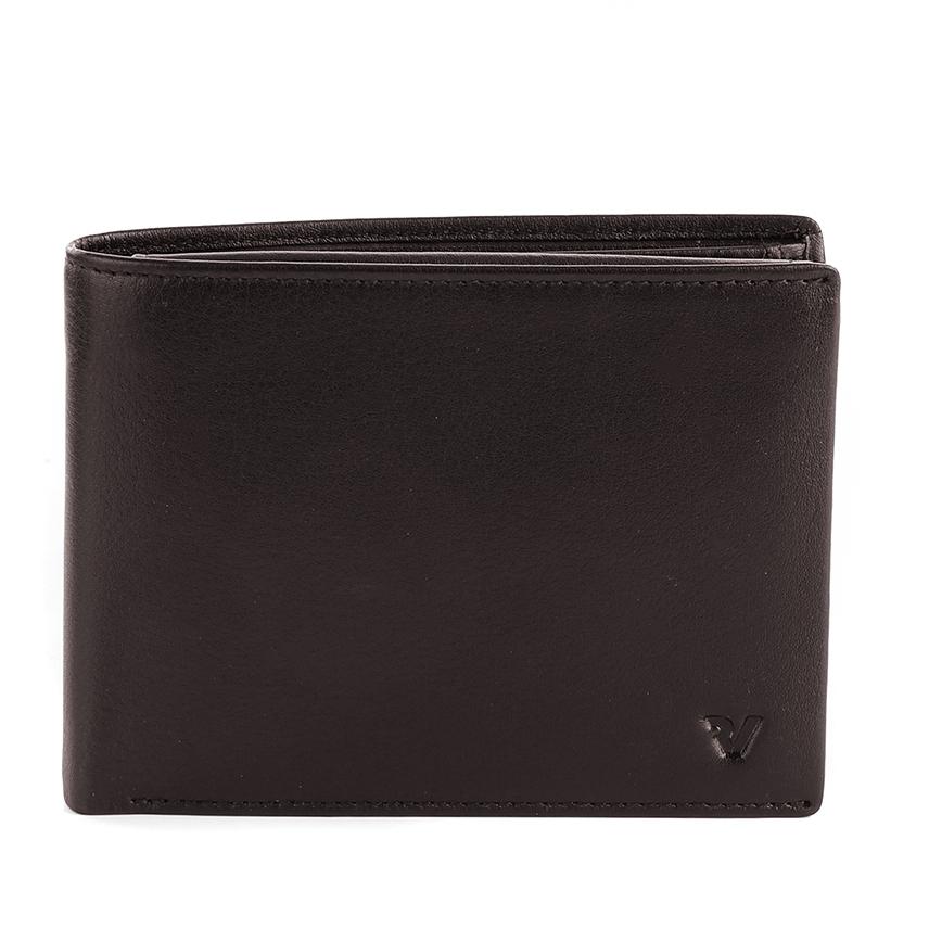 PASCAL Cartera de hombre 13x9.5x2 cm - Marrón