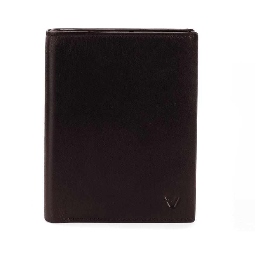 PASCAL Cartera de hombre 9.5x13.5x1.5 cm - Marrón