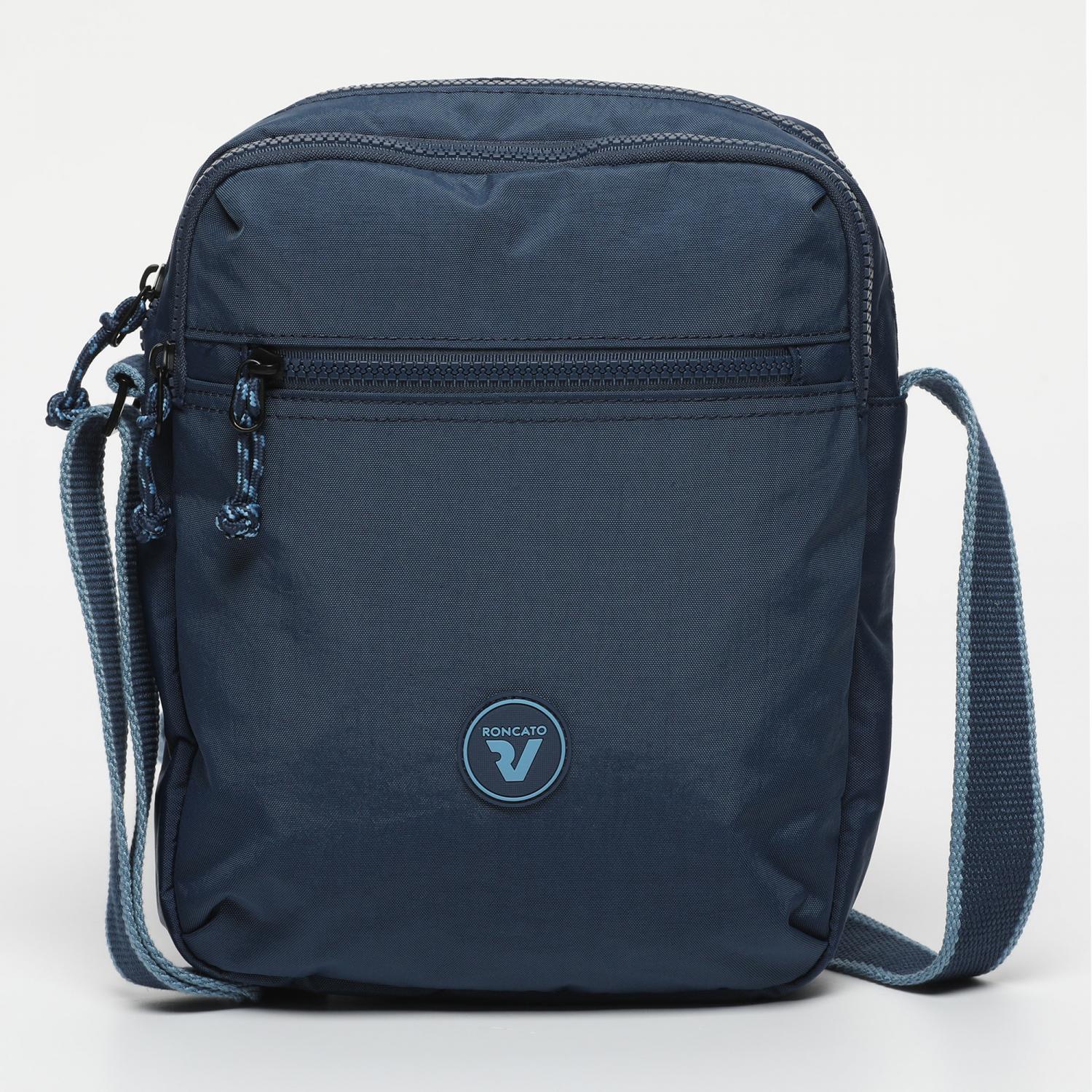 ROLLING Sacoche homme 22x27x5 cm - Bleu