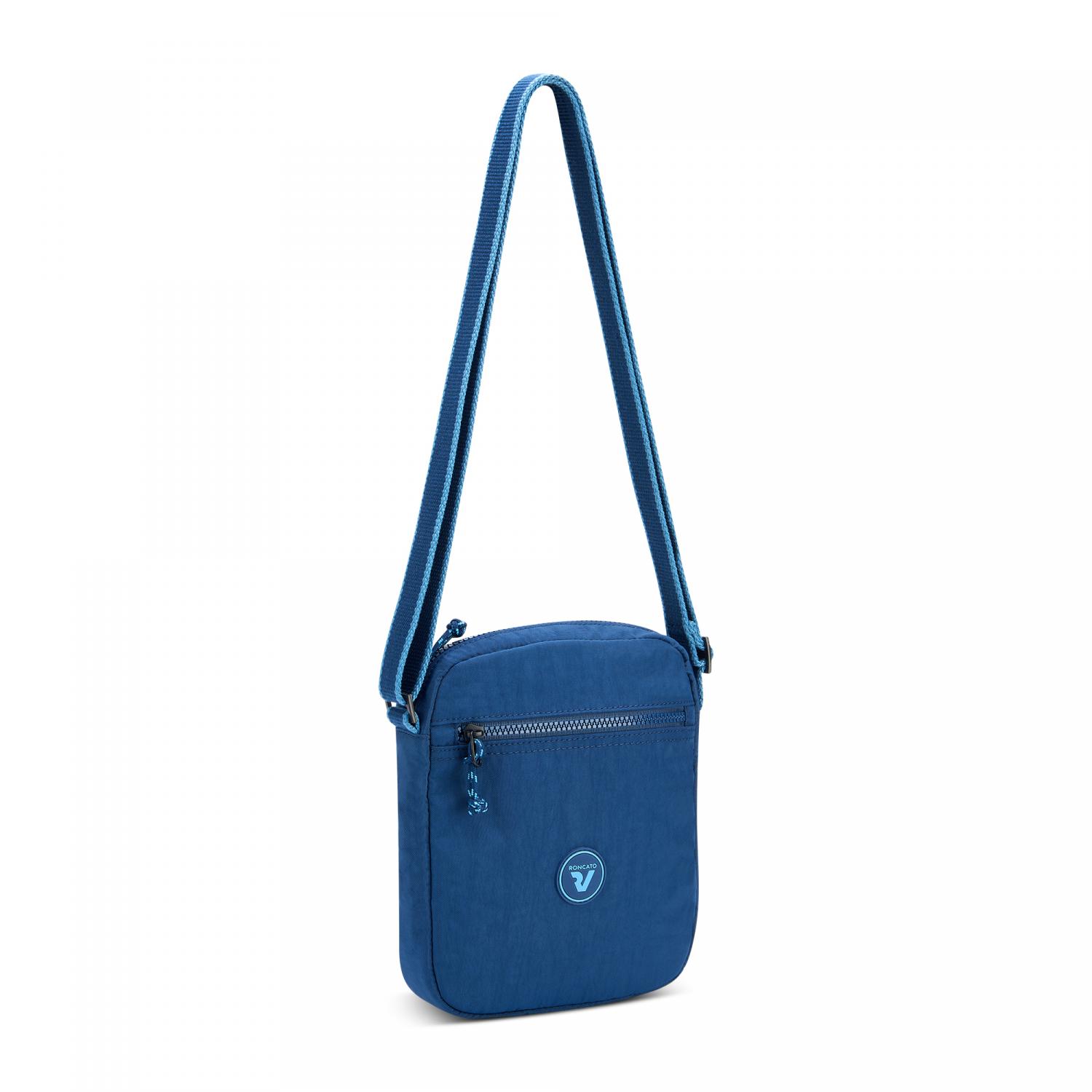 ROLLING Sacoche homme 19x22x4 cm - Bleu
