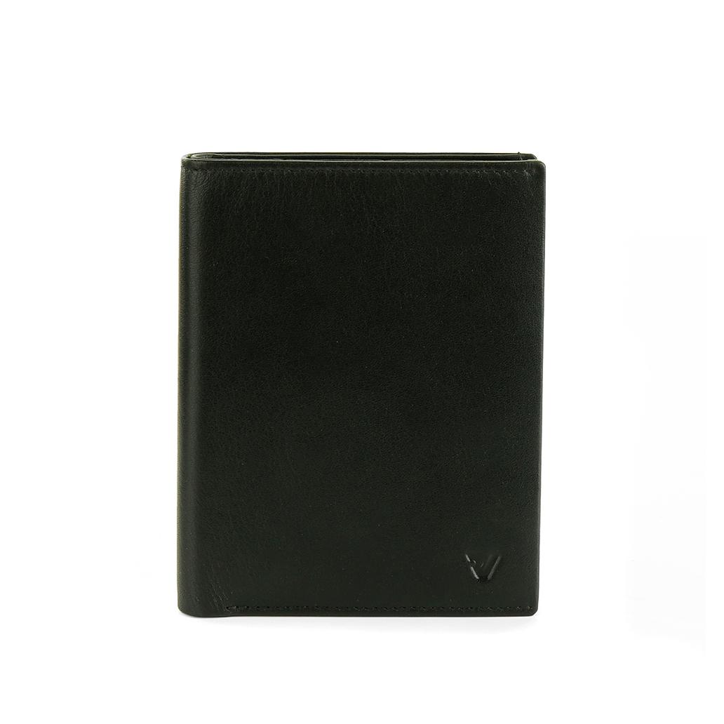 PASCAL Credit card holder 8x10.2x1.5 cm - Black
