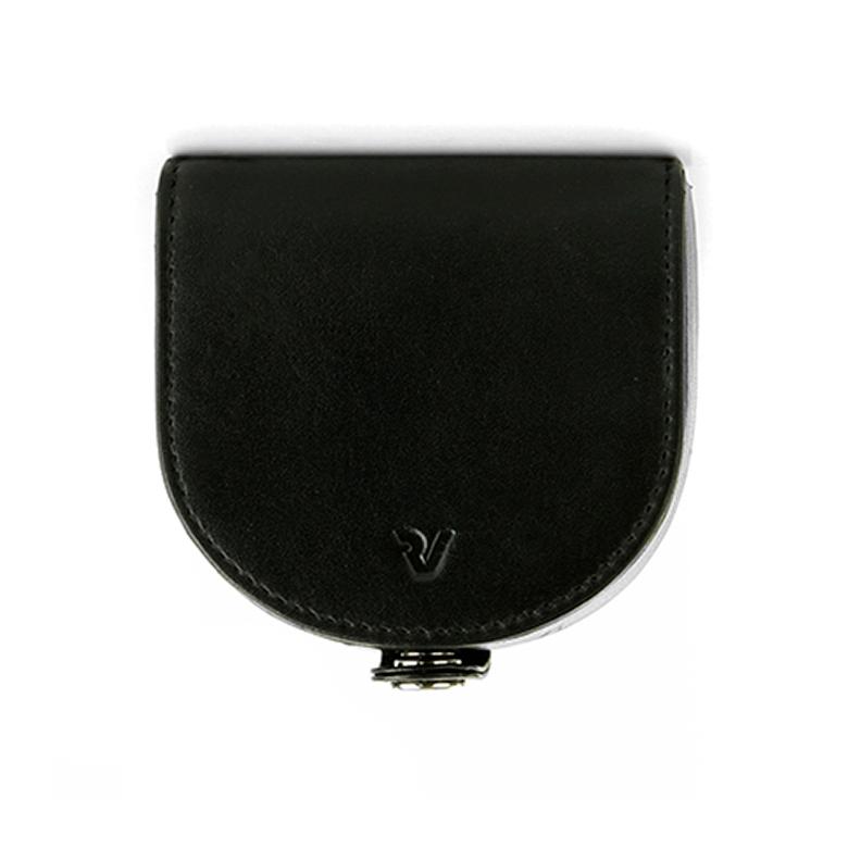 PASCAL Monedero 8x7.5x2 cm - Negro