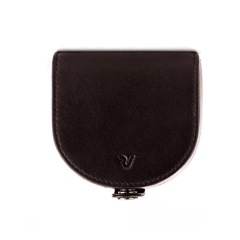PASCAL Portamonete 8x7.5x2 cm - Marrone