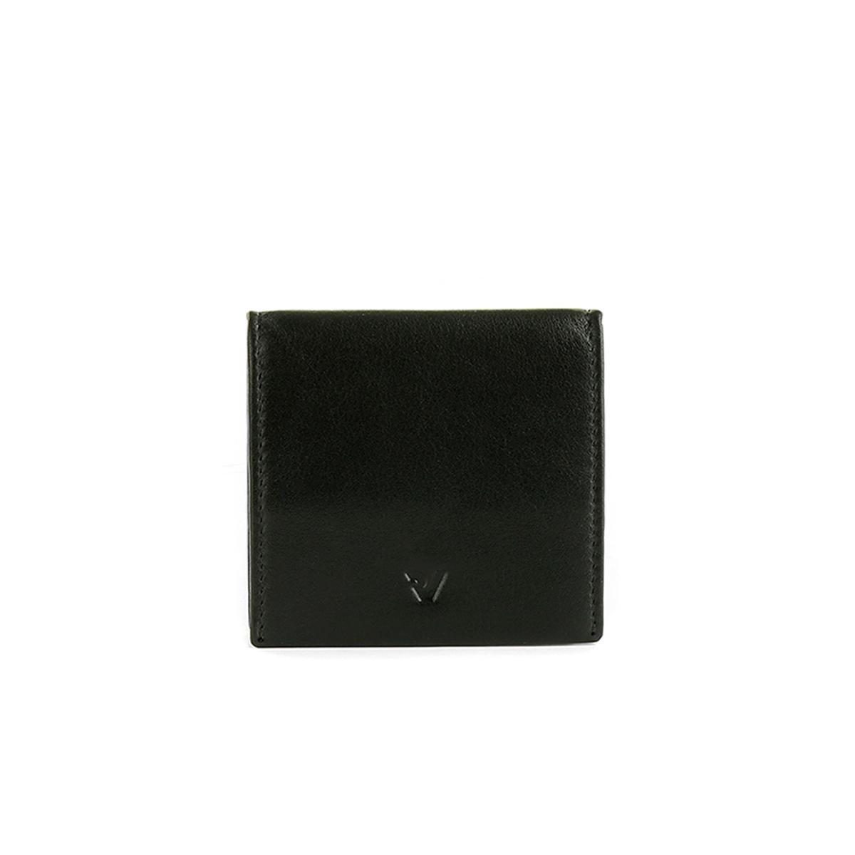 PASCAL Monedero 7x7x2 cm - Negro