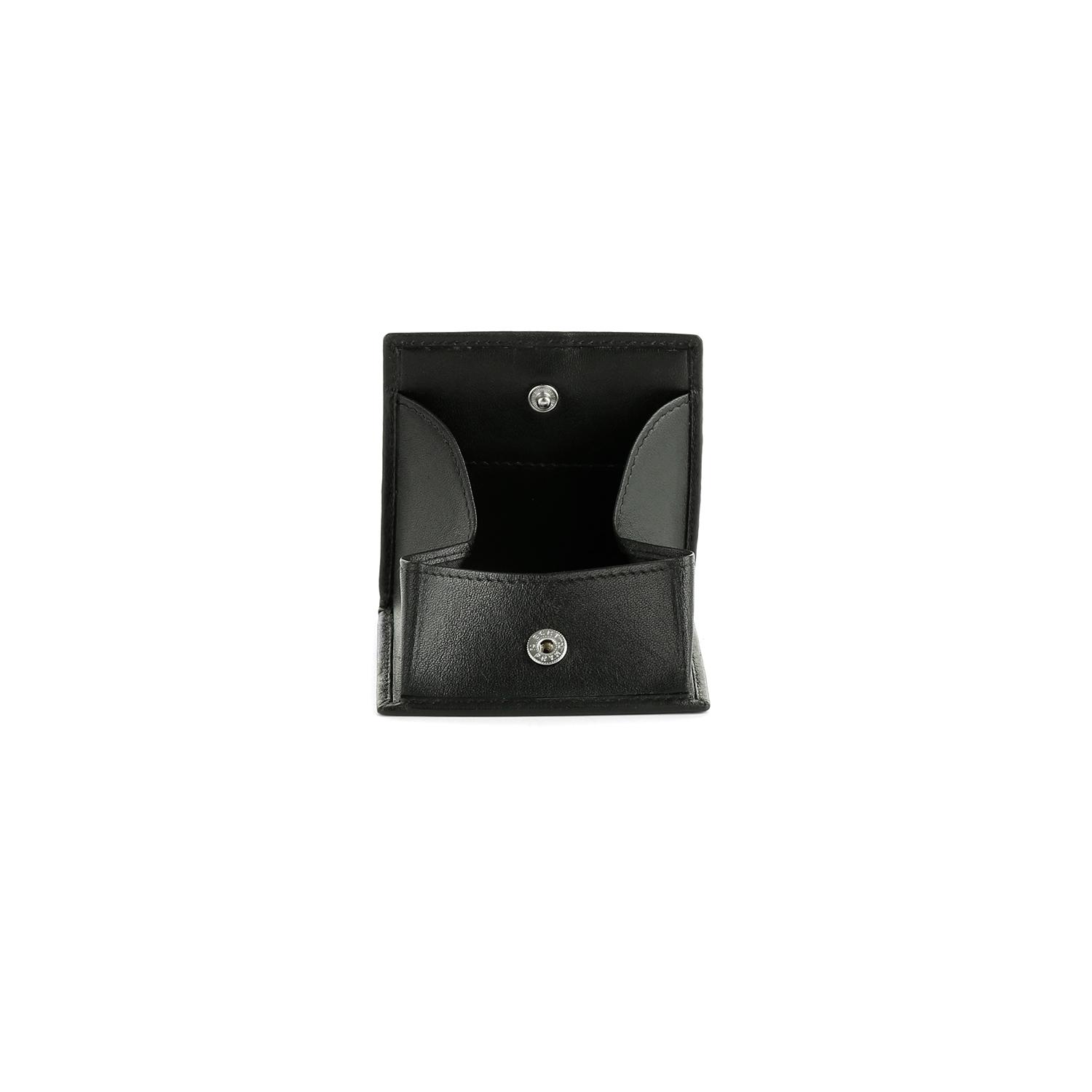 PASCAL Monedero 7x7x2 cm - Negro