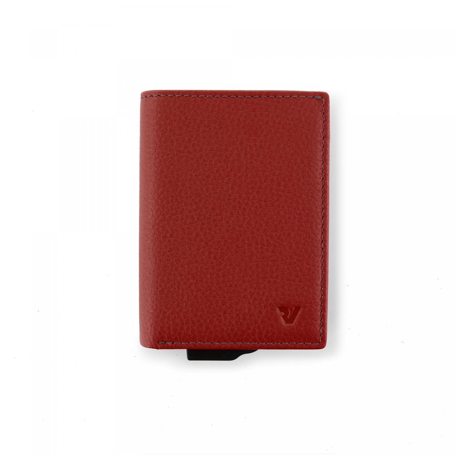 IRON 4.0 Porte-cartes 7x11x2 cm - Rubis