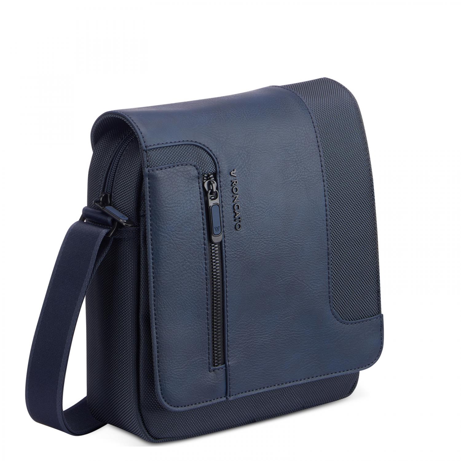 Roncato Panama 4.0 Borsello Uomo 26x22x7 Cm - Blu Notte