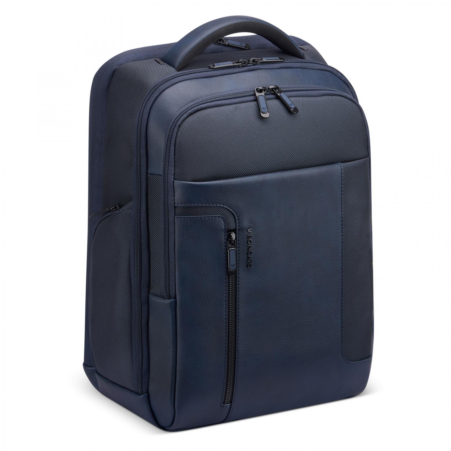 PANAMA 4.0 Sac à dos de travail avec compartiment pour ordinateur 15.6 -  42x30x19 cm - Bleu nuit