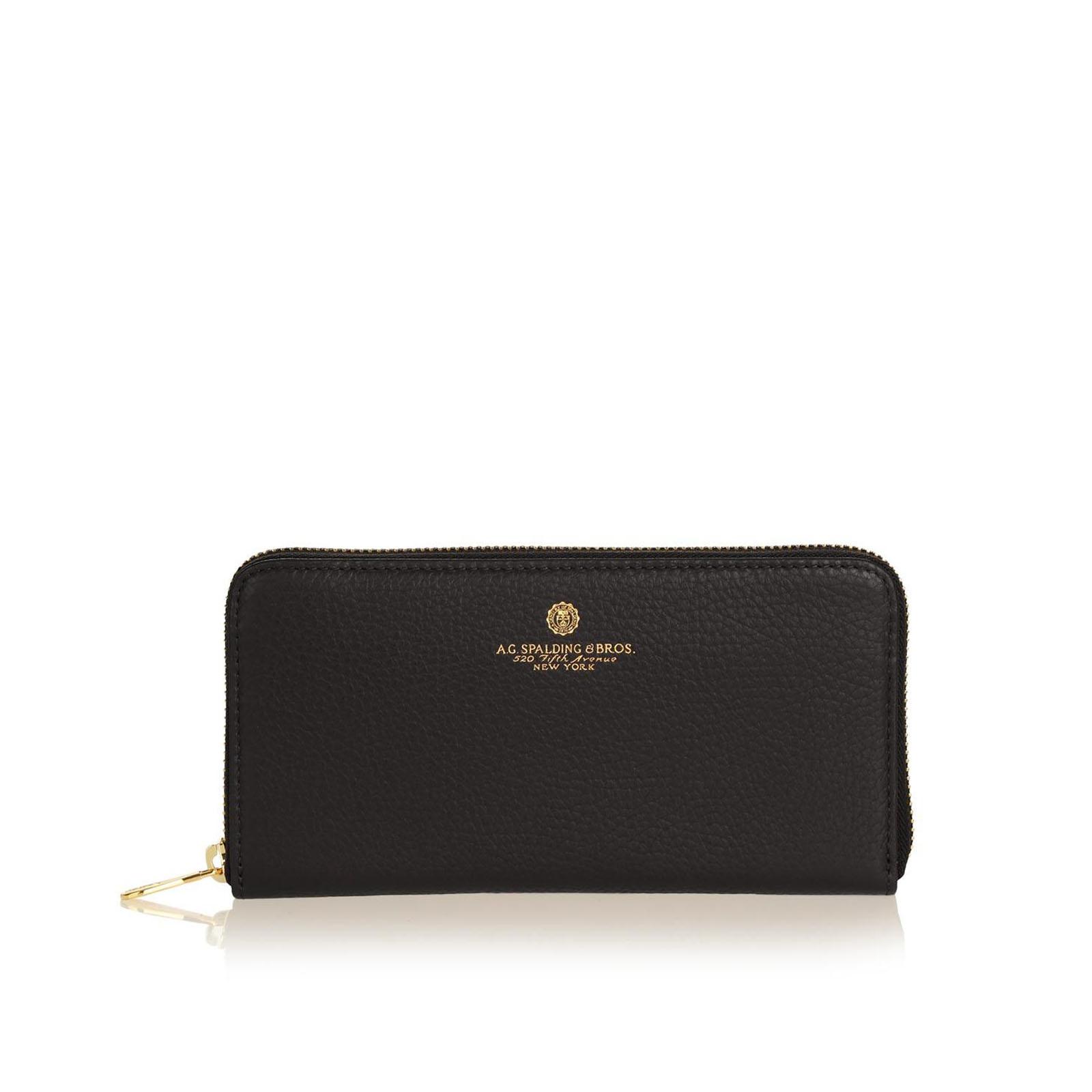 Tiffany Zipped Wallet BLACK 