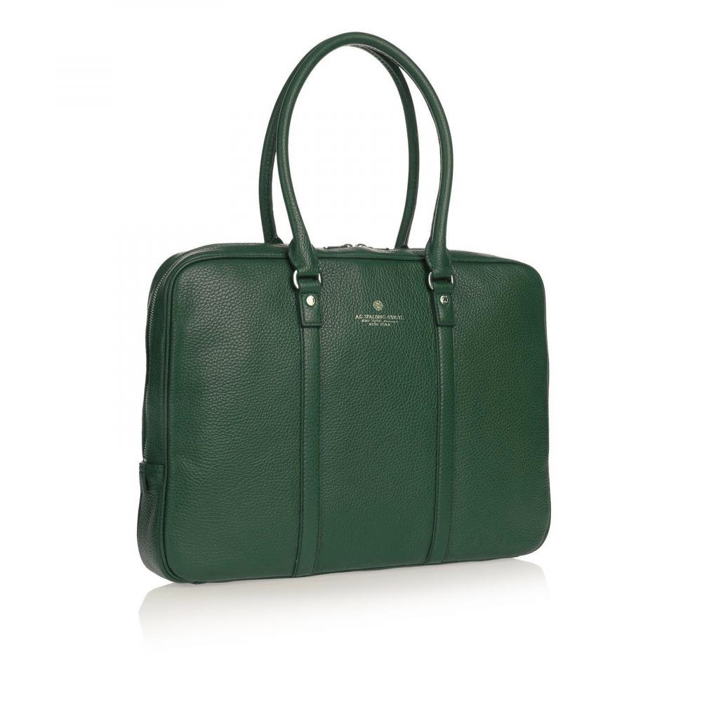 spalding & bros briefcases green
