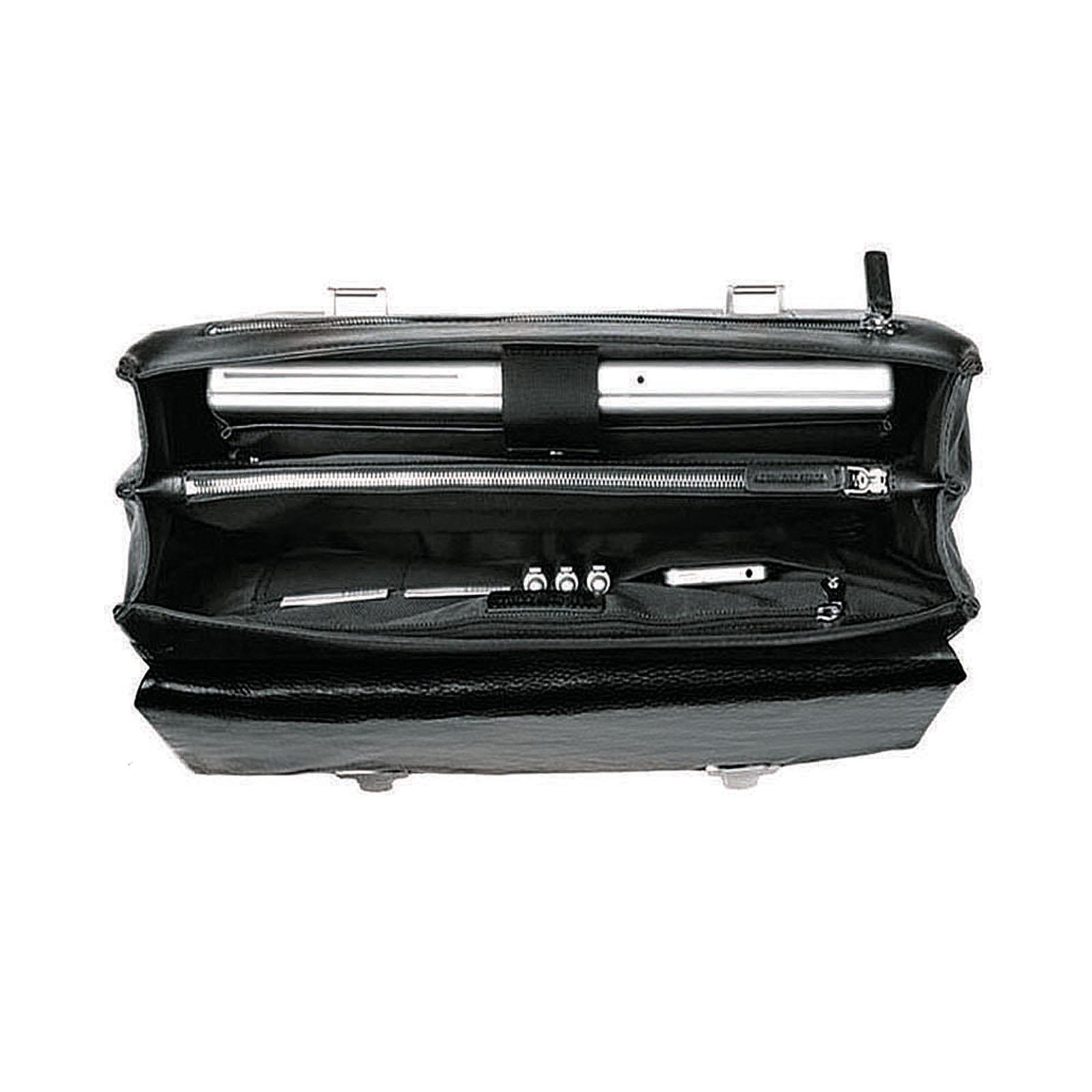 New York 2 Locks Briefcase Black 