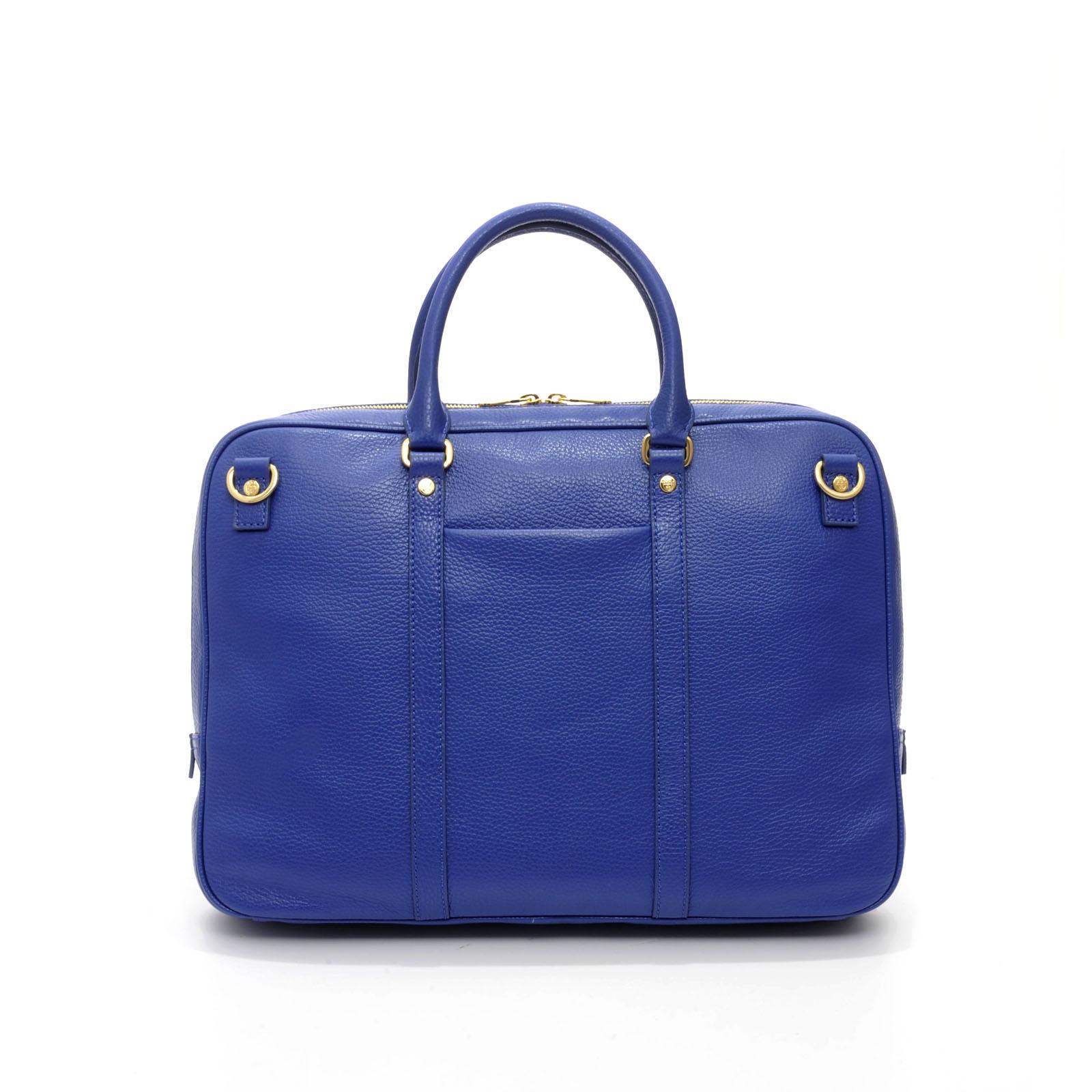 Tiffany  Woman Short Handles Briefcase BLUE ROYAL 