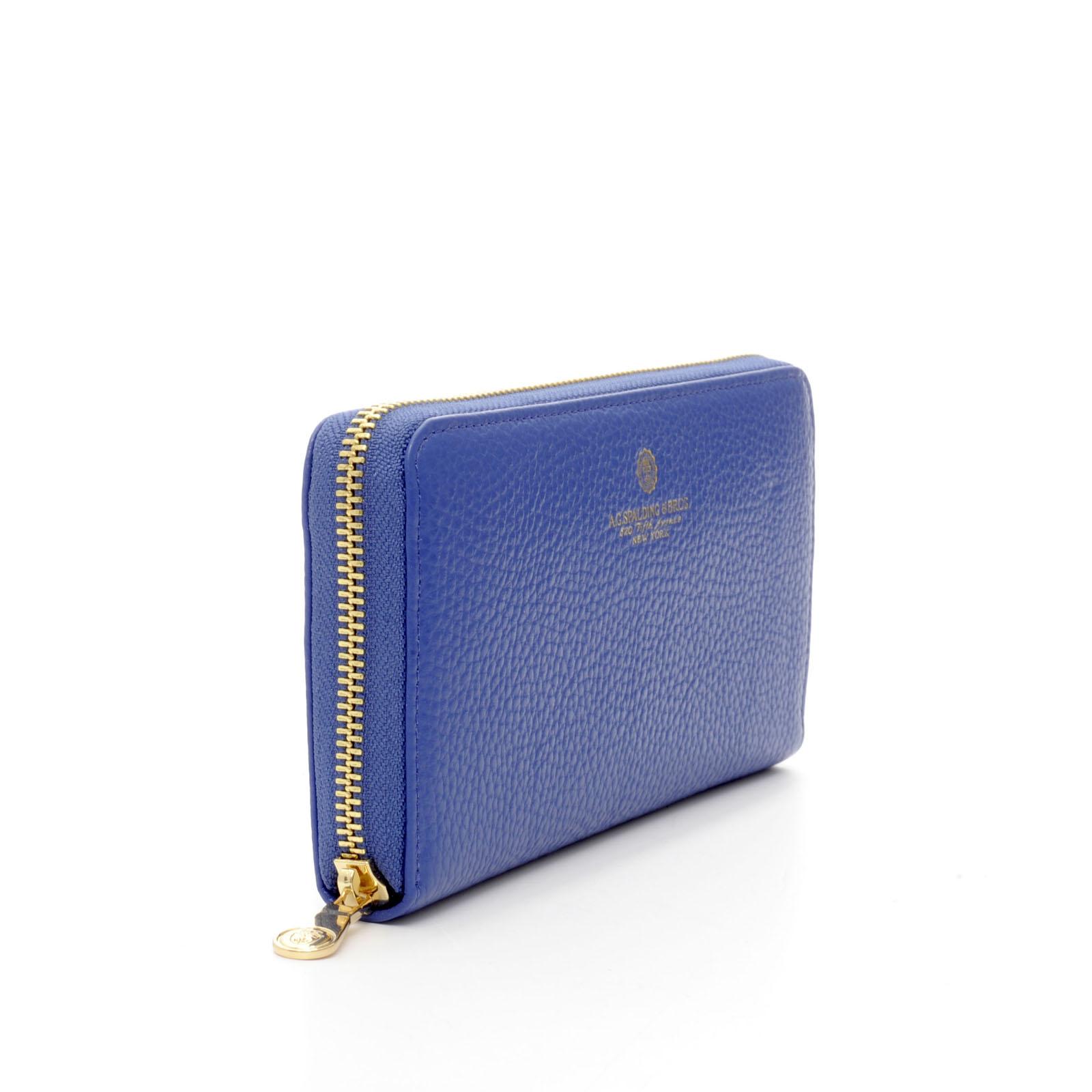 Woman Zipped Wallet Tiffany BLUE ROYAL A.G.Spalding&Bros