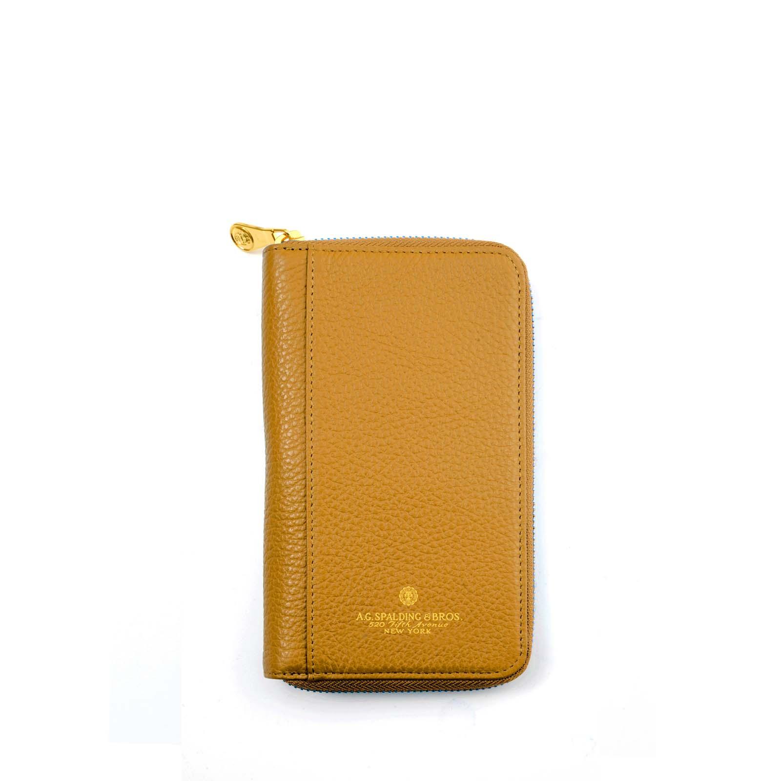 Spiral Leather Weekly Pocket Planner Tiffany 2023 Yellow 