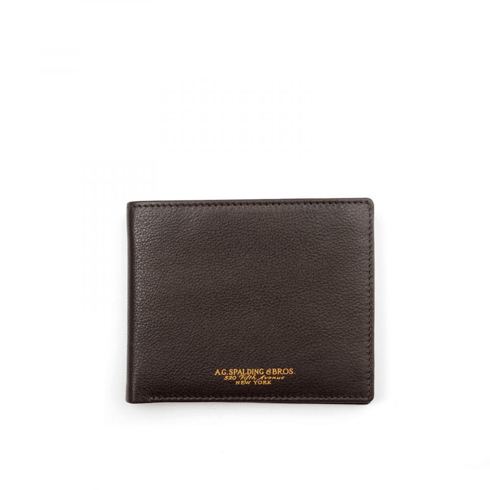 spalding & bros man wallets and keyholders brown/yellow