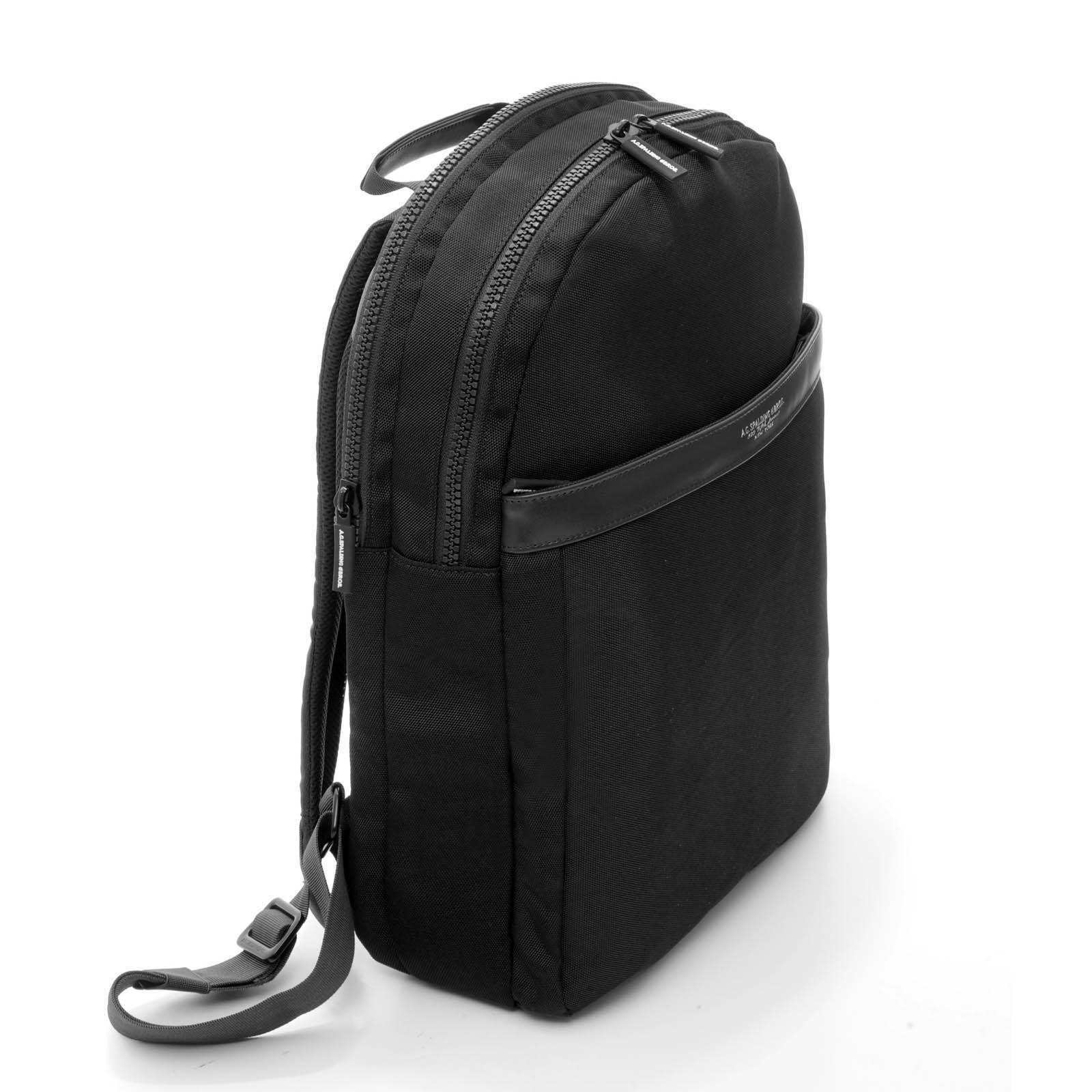 Smart Round Backpack BLACK A.G.Spalding&Bros