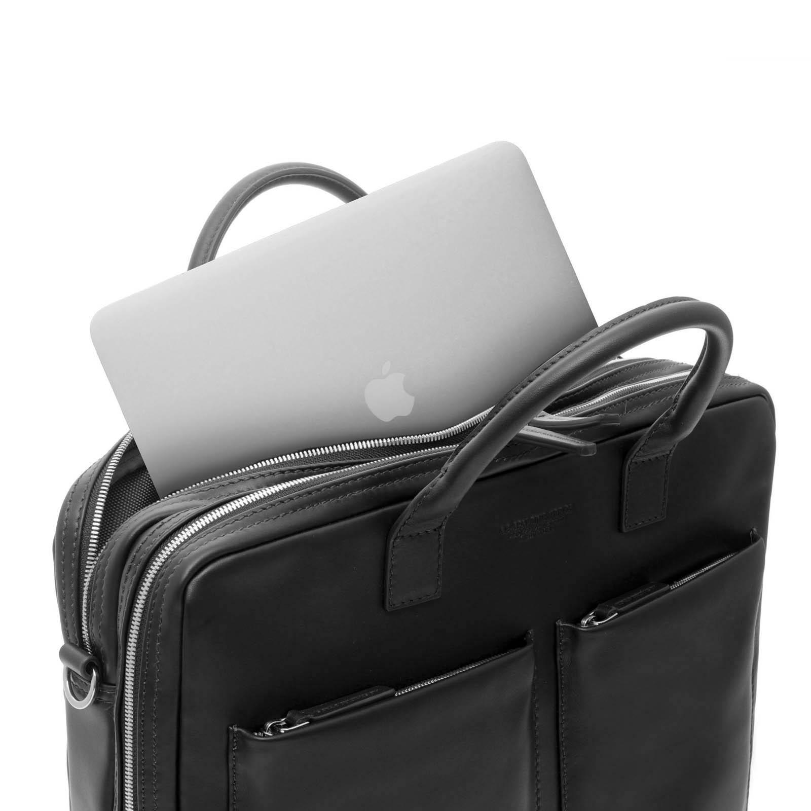 New Briefcase 2 Zip New York Black 