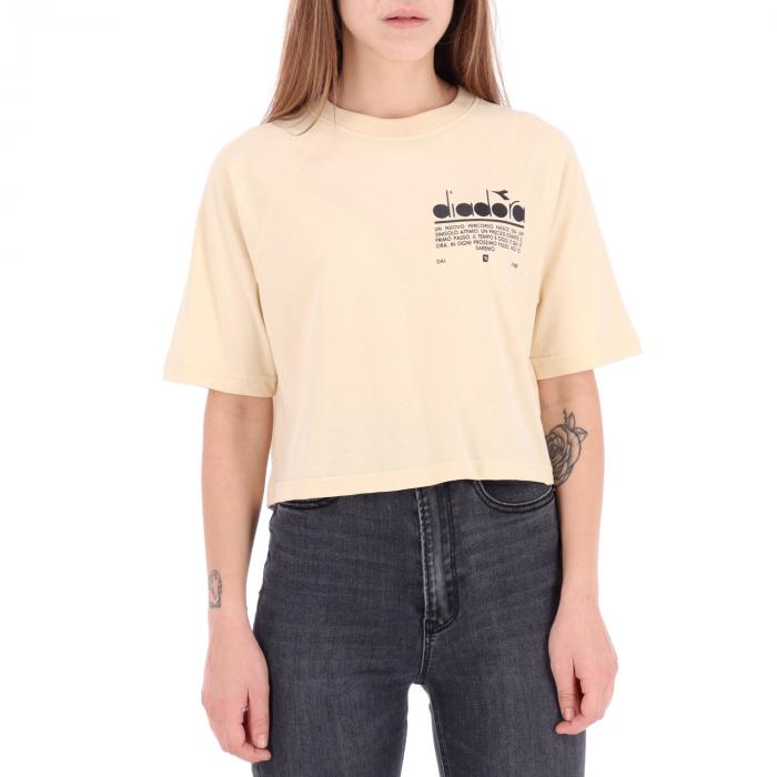 diadora t-shirt maniche corte navajo beige
