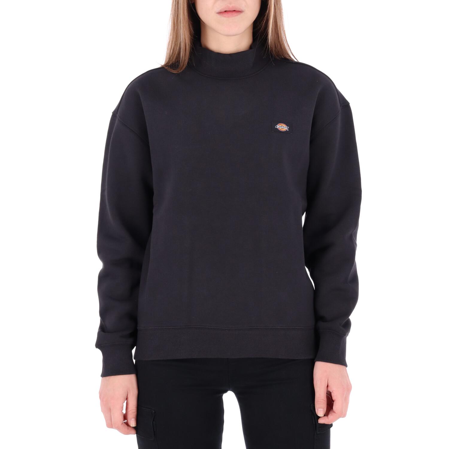 Dickies Oakport High Neck Sweatshirt<br/> BLACK