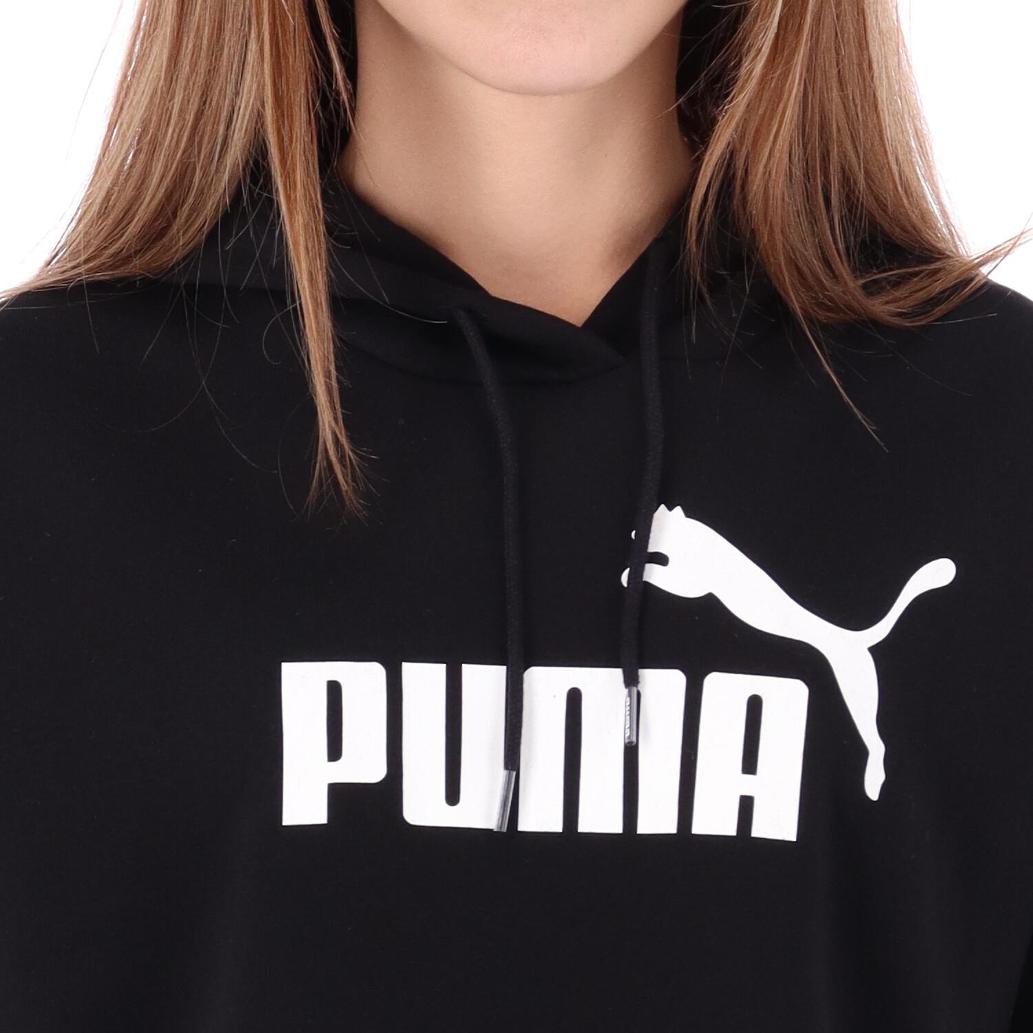 Puma Ess Logo Hoodie Fl Puma black 