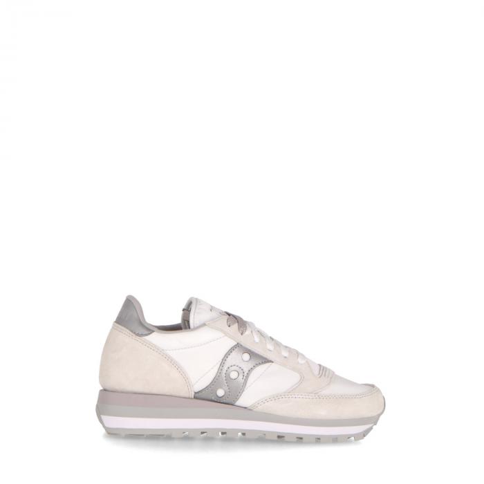 saucony lifestyle low-top white silver