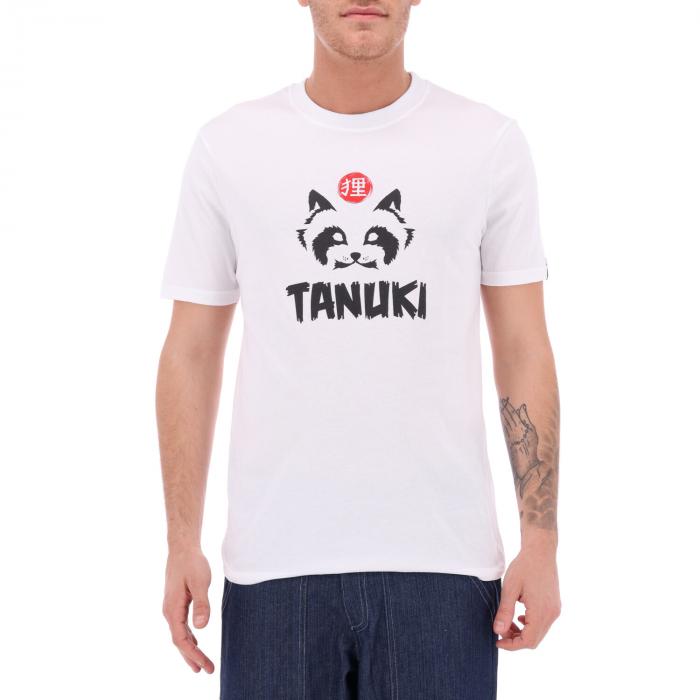 tanuki t-shirt maniche corte white