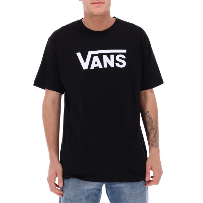 vans t-shirt black white