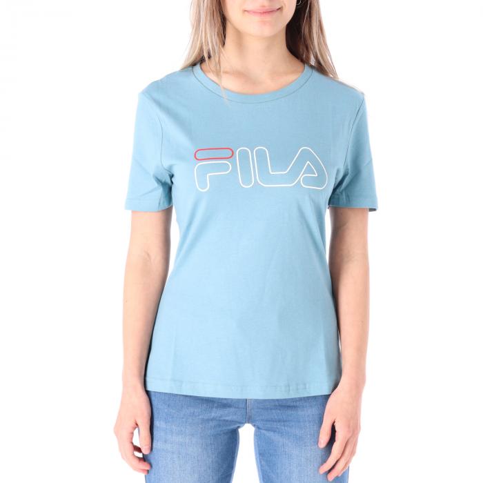 fila t-shirt maniche corte blu adriatico