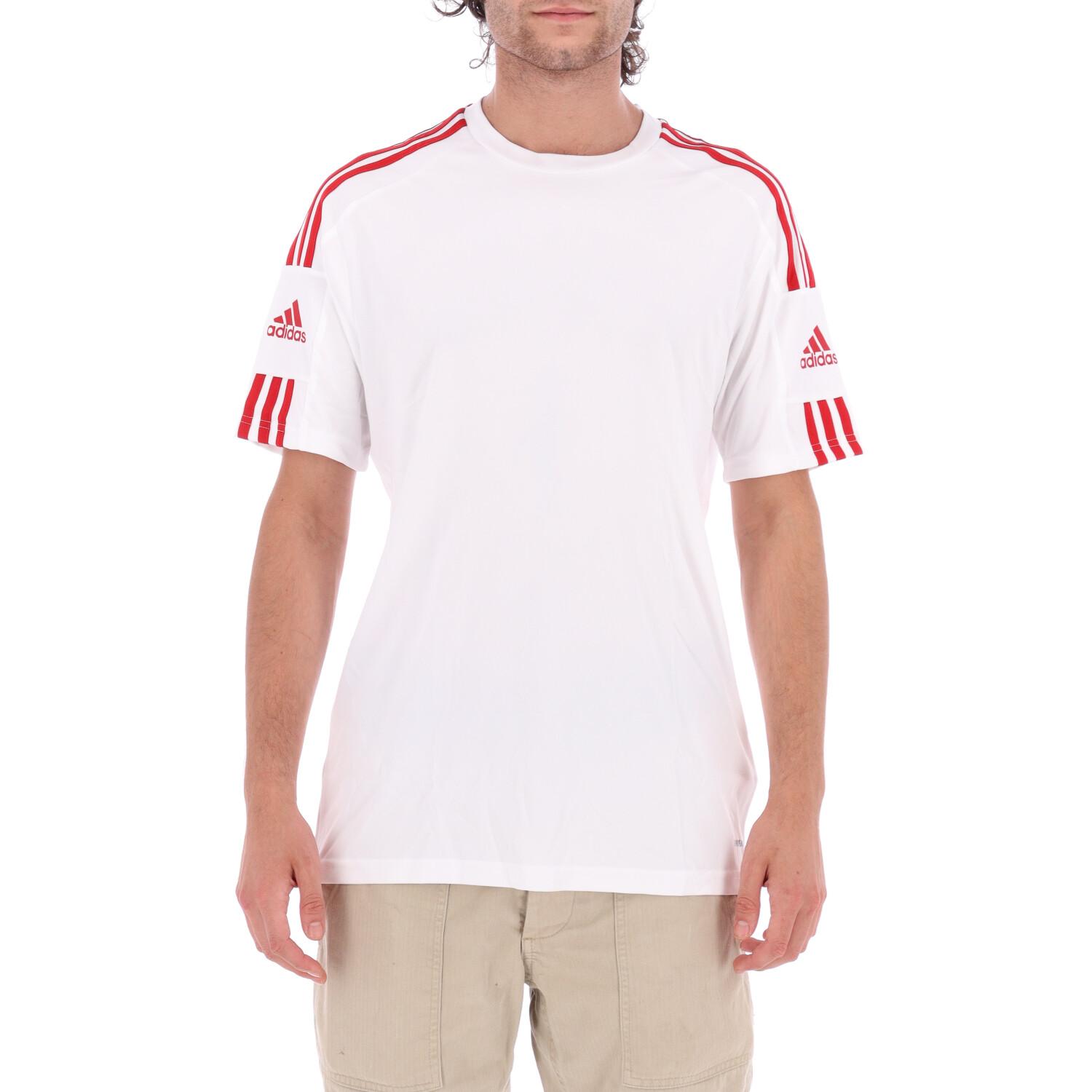 Adidas T-shirt Adidas Squadra 21 WHITE RED 