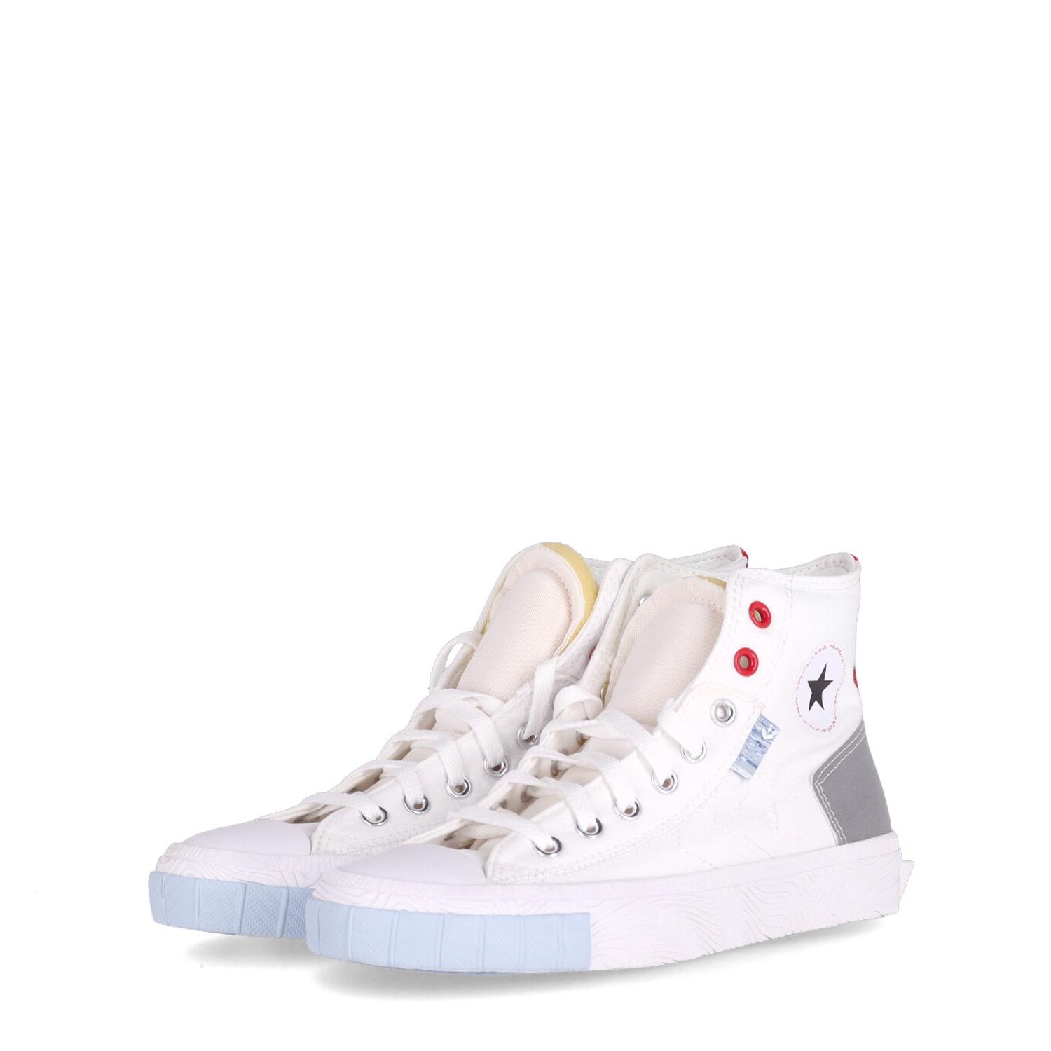 Converse Chuck Taylor Alt Star Future Metals WHITE RED LT ARMORY BLUE 