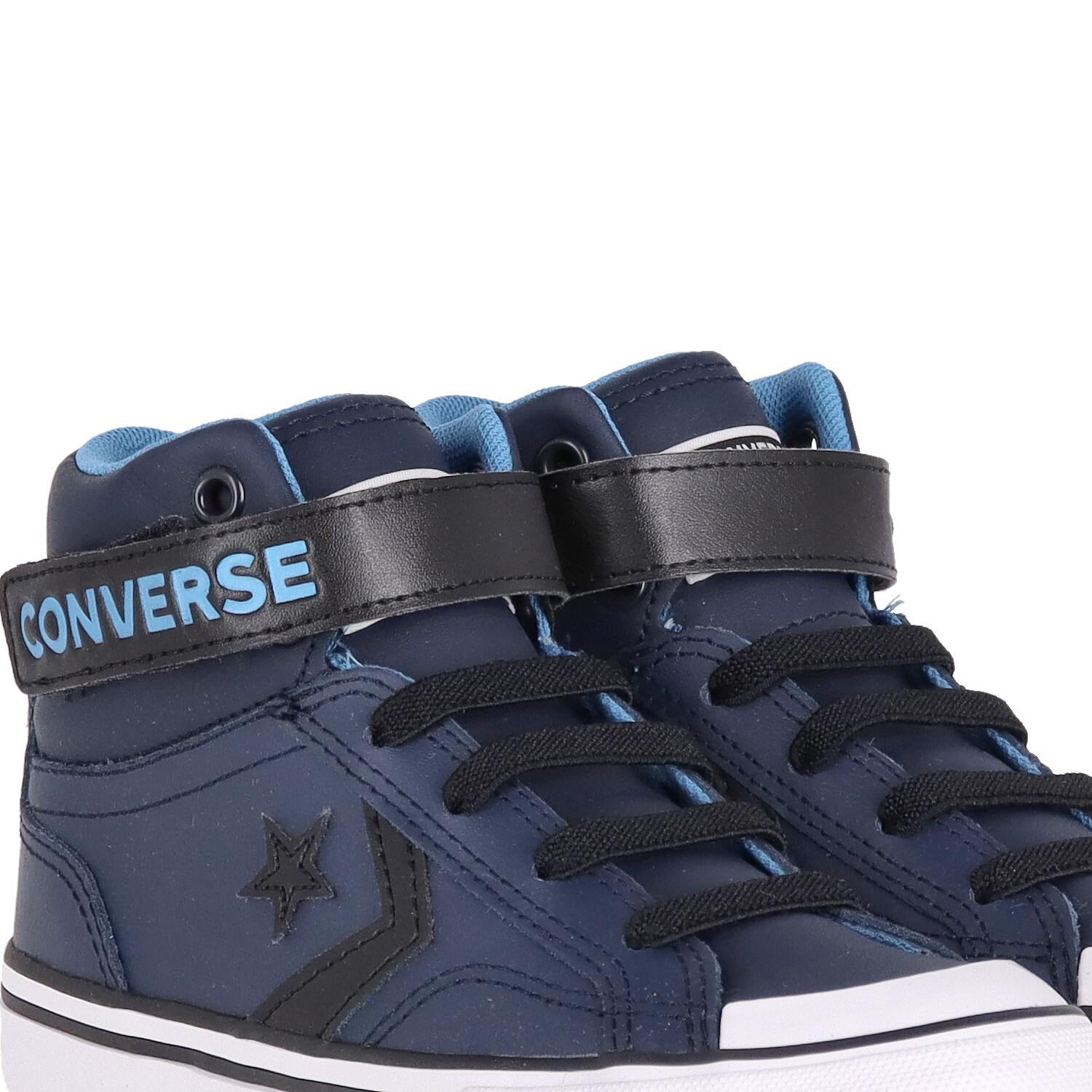 Converse Pro Blaze Hi Strap OBSIDIAN BLACK DUTCH BLUE 