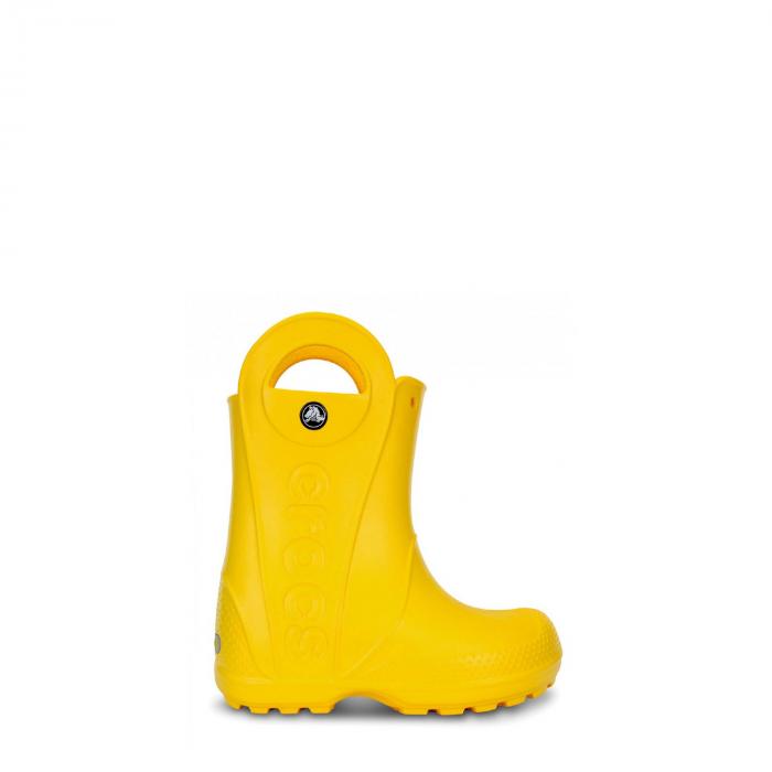 crocs boots yellow