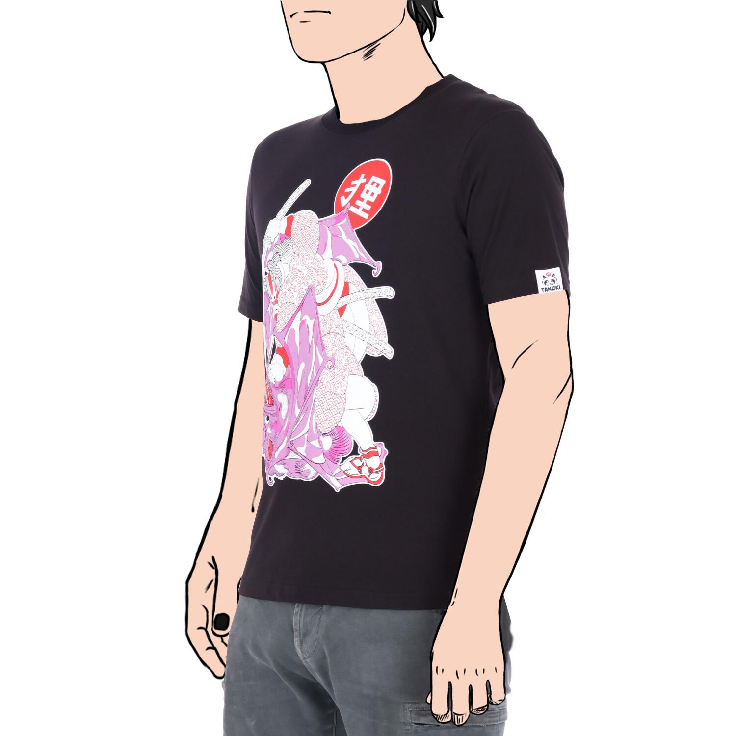 Tanuki T-shirt Mc Mm Vs Koumori BLACK 