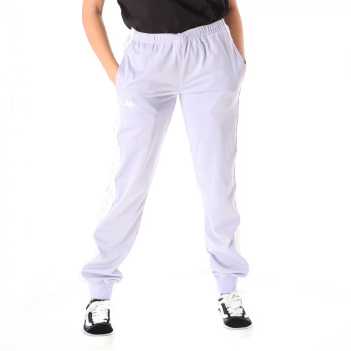 kappa pantaloni lilac white grey