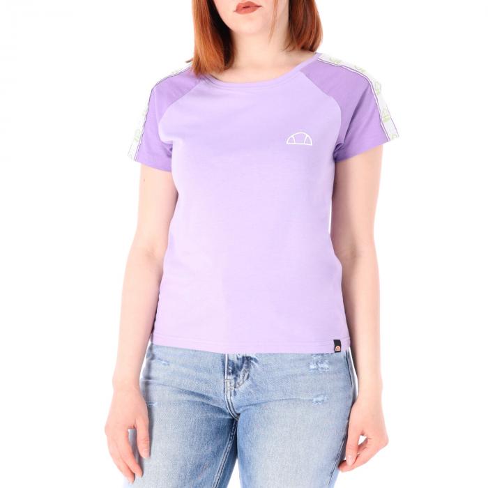 ellesse t-shirt maniche corte chalk violet