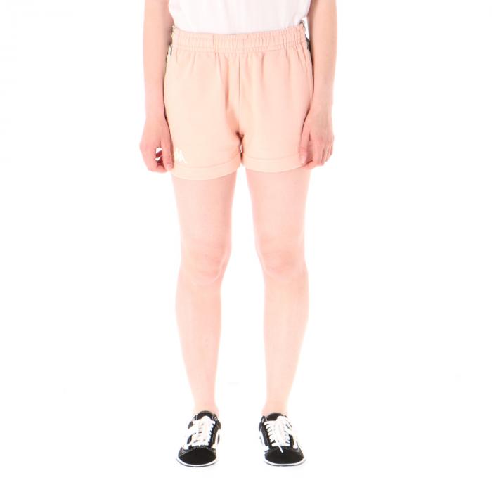 kappa shorts pink blush beige grey