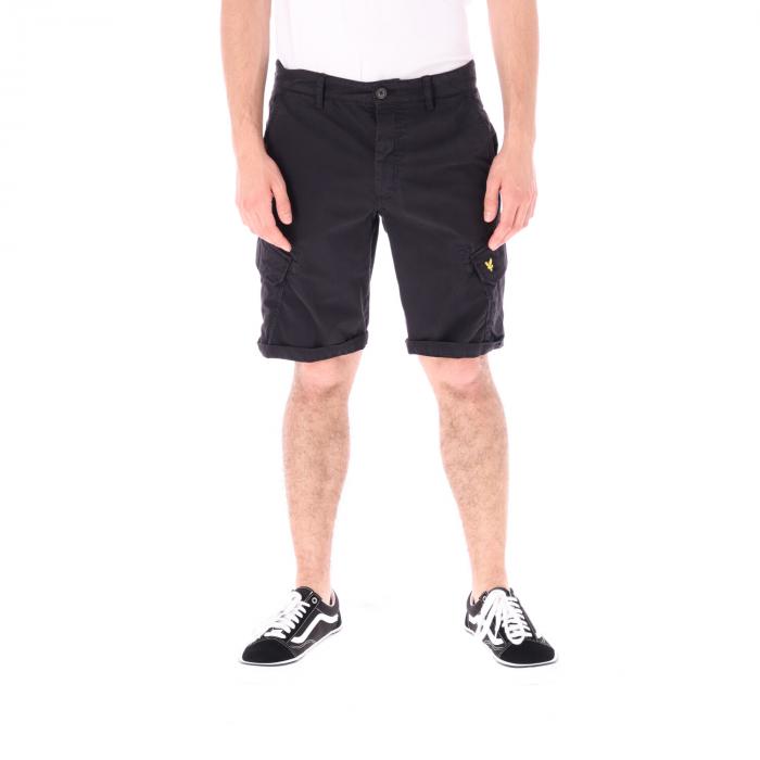 lyle&scott shorts black