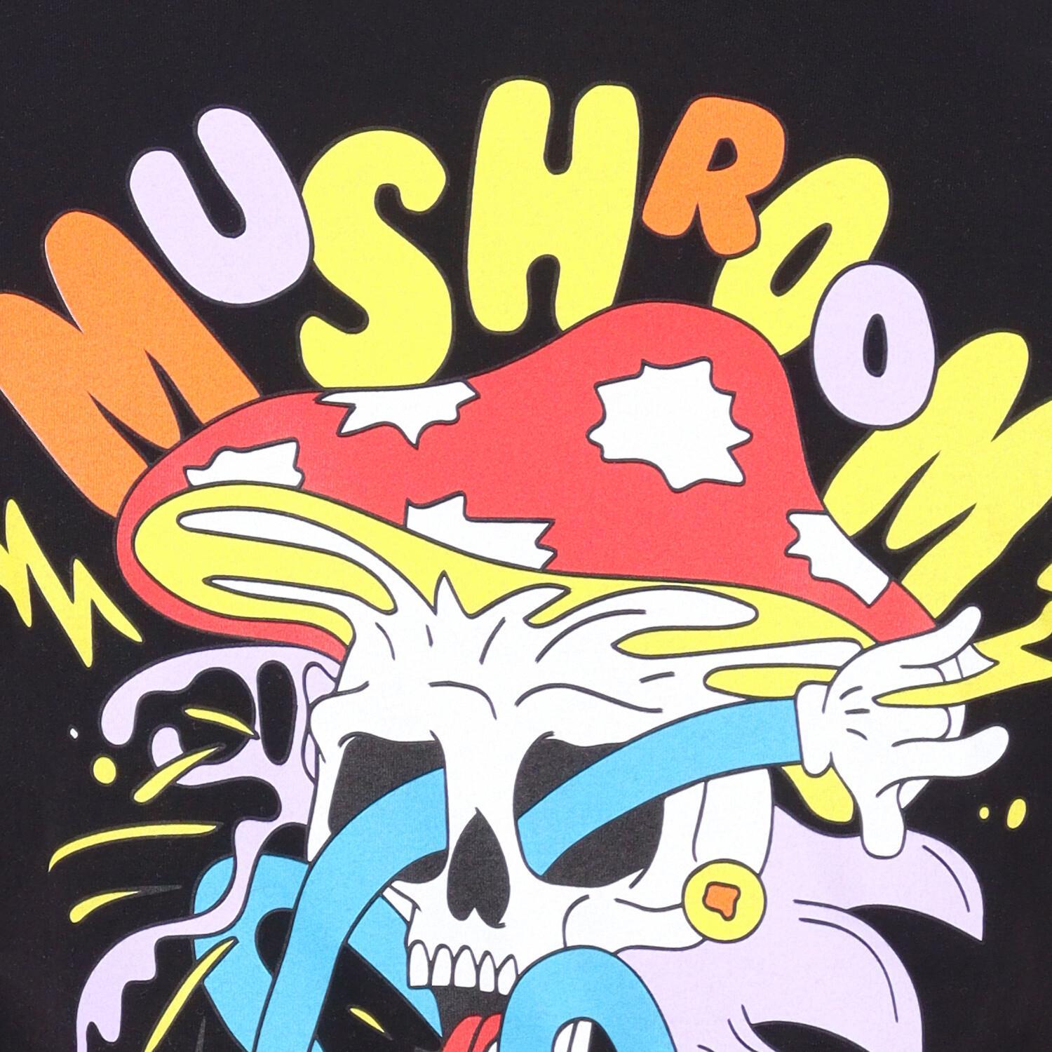 Mushroom T-shirt M/m World BLACK 