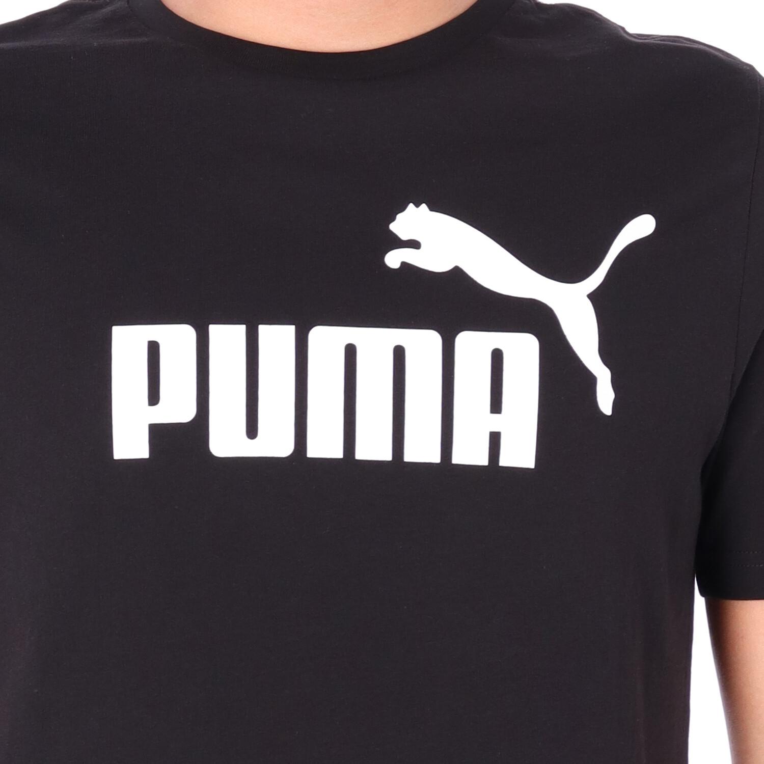 Puma Ess Logo Tee Puma black