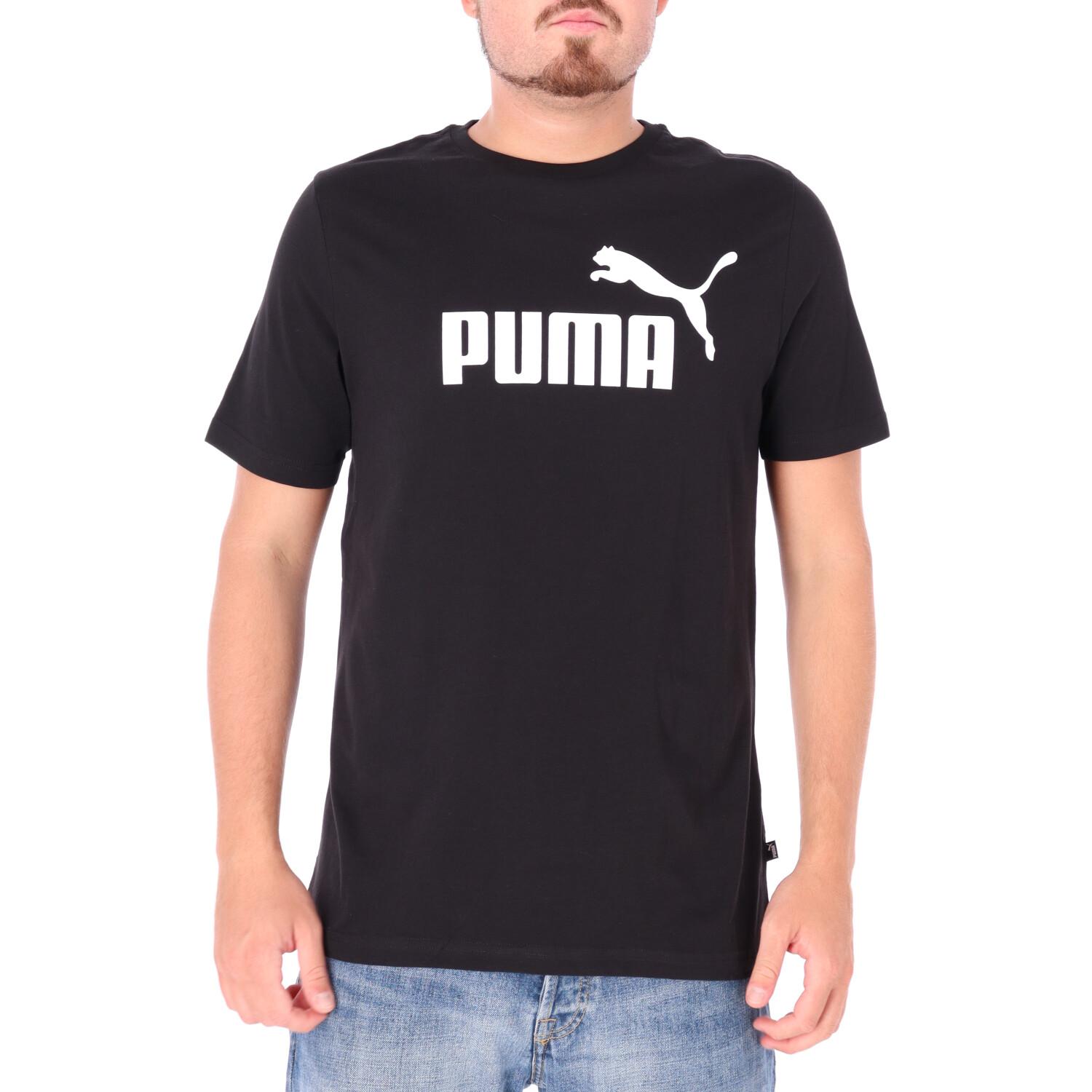 Puma Ess Logo Tee Puma black