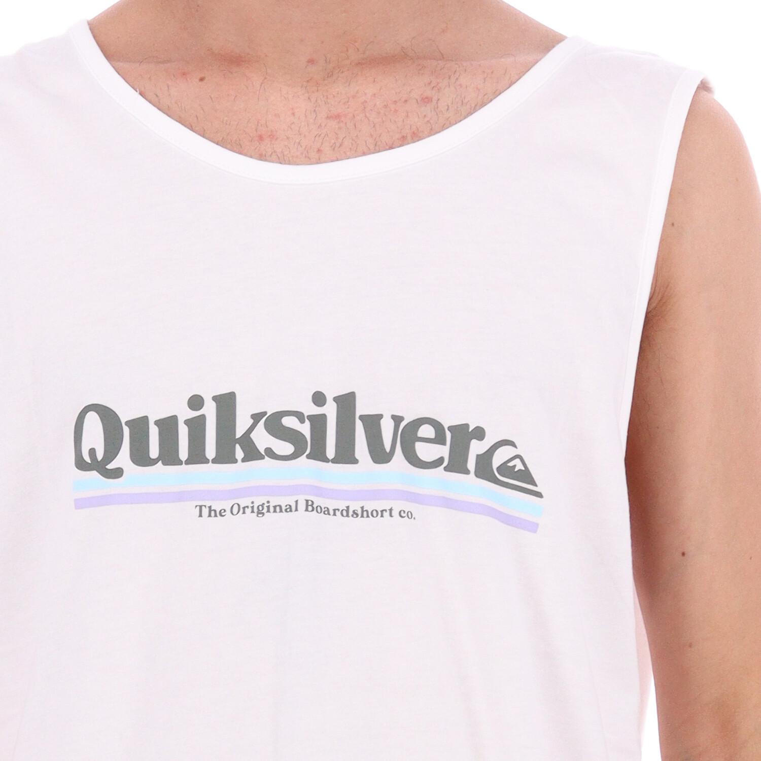 Quiksilver Between The Lines Tank White 