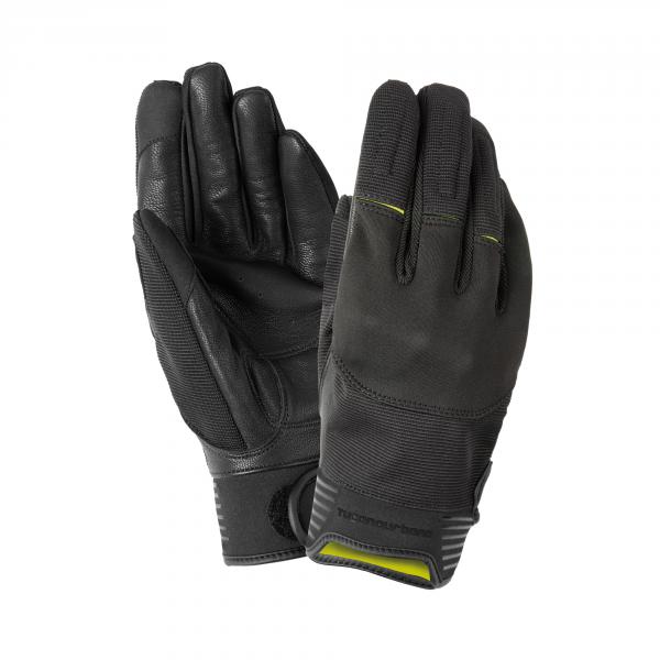 tucano urbano handschuhe schwarz–fluoreszierendes gelb