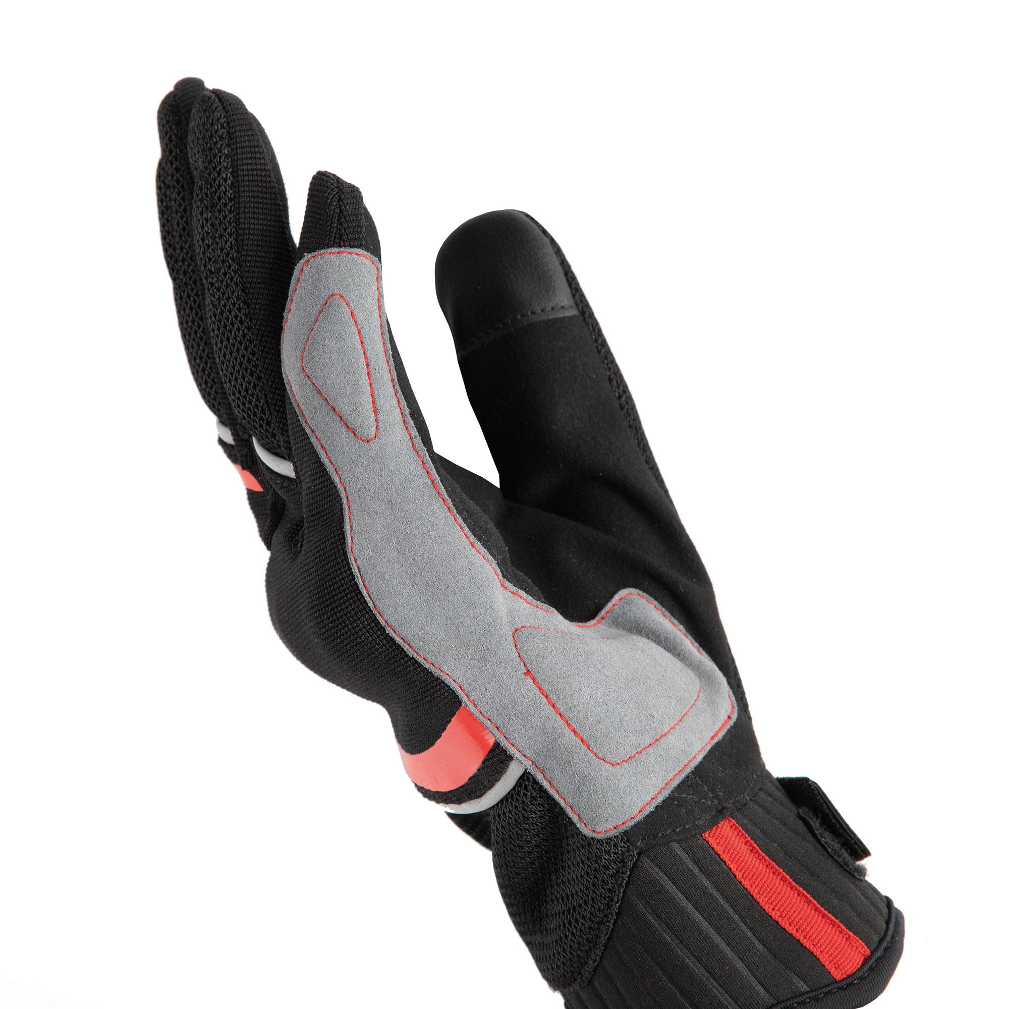 Penna Gloves Black–Red 