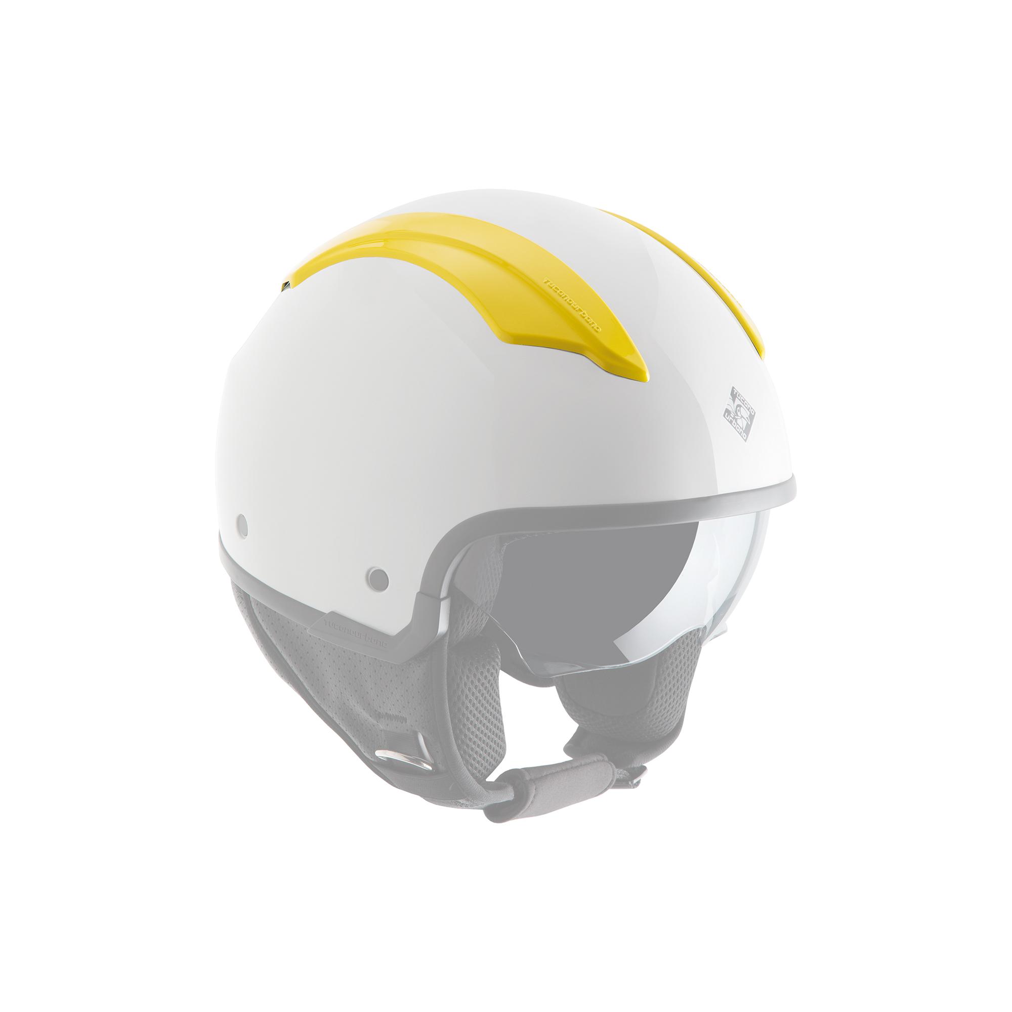 Air–ventilation Covering For El'fresh And El'top Helmet Glossy Toucan Yellow Tucano Urbano