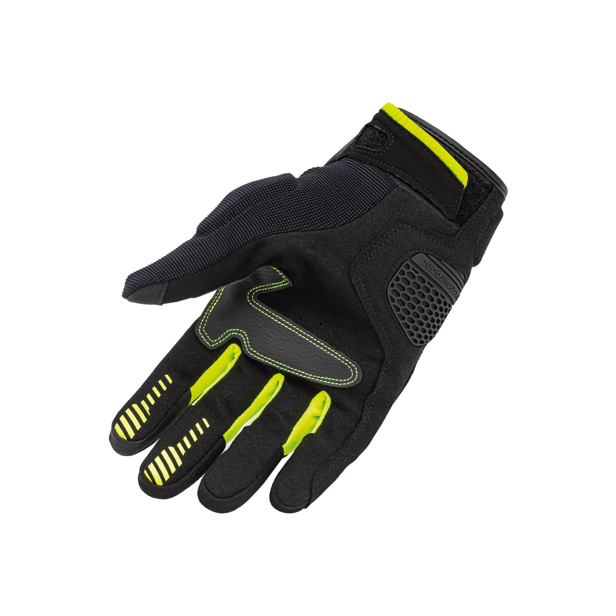 Stacca Gloves Black–Fluorescent Yellow Tucano Urbano