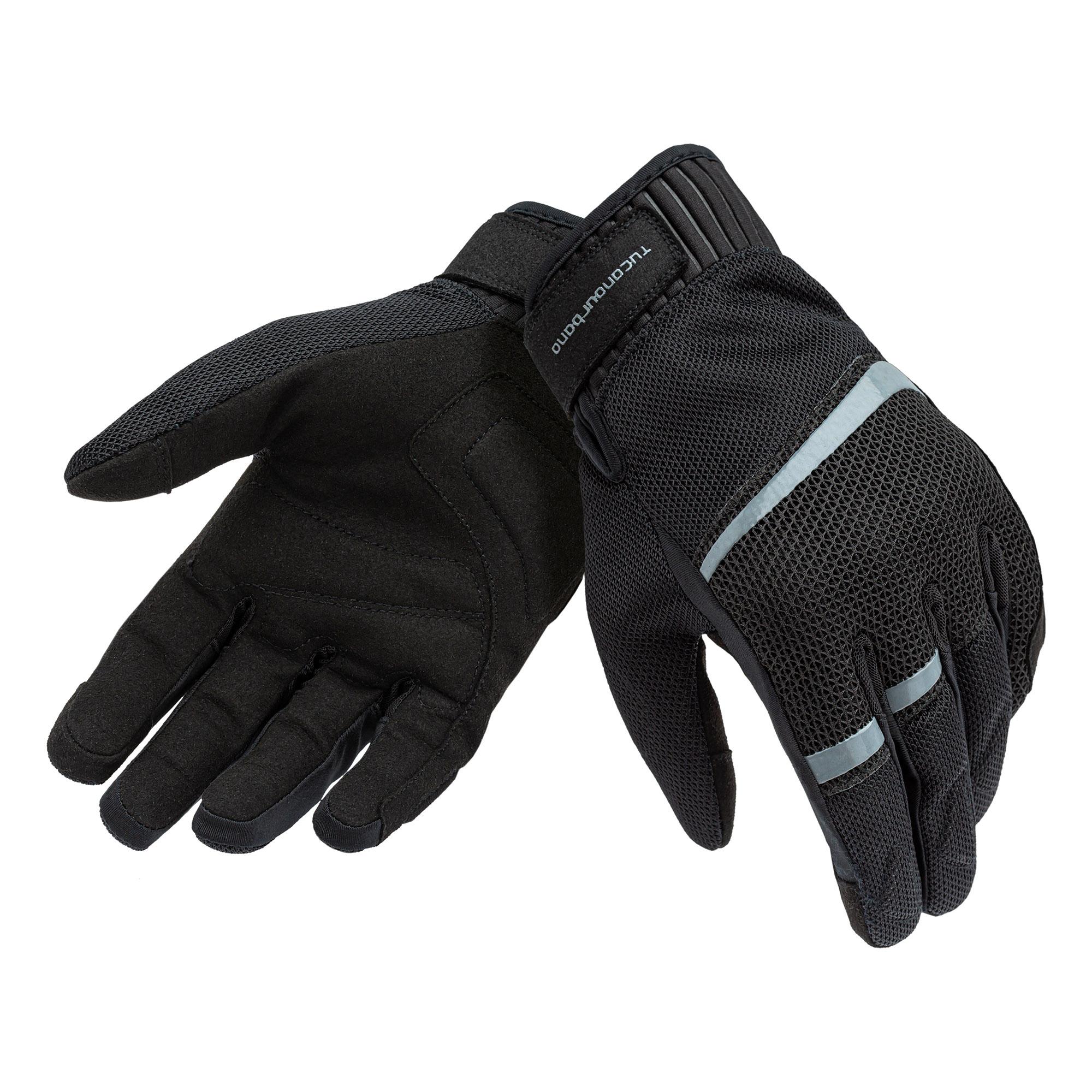 Penna Mesh Gloves Black–Grey Tucano Urbano