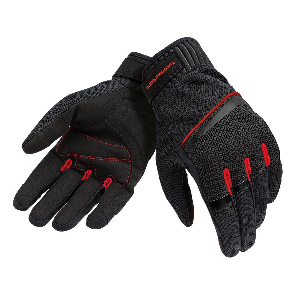 tucano urbano guantes negro–rojo