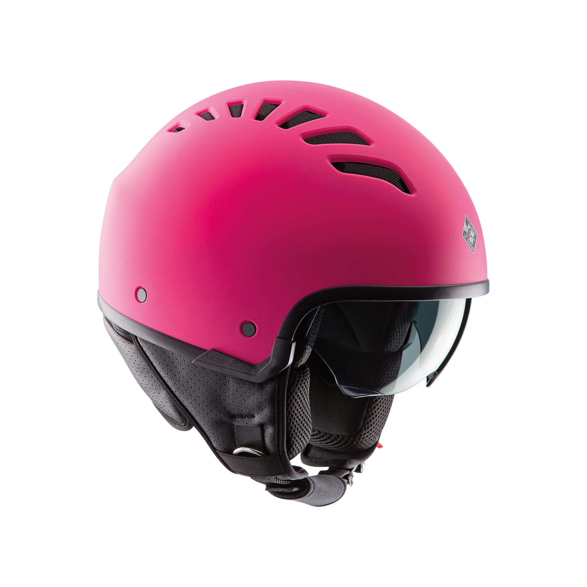El'fresh Demi–jet Helmet Matte Fuchsia 