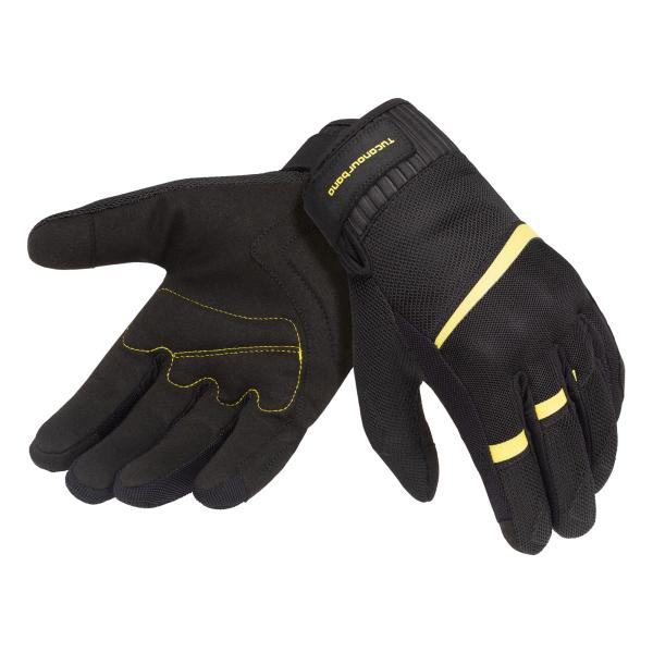 tucano urbano handschuhe schwarz–tucano gelb